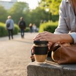 Vaso Térmico Joycup de Doble Pared con Tapadera 350 ml