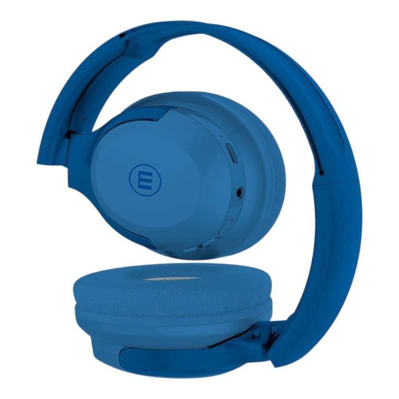 Audífonos de Diadema Inalámbricos Bluetooth MaxPods Últra Livianos Color Azul