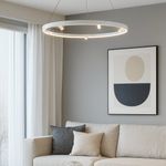 Lámpara Colgante y Spot Blanco Luz Cálida 42W