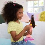 Muñeca Barbie Sirena Flores Mágicas