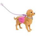 Muñeca Barbie Malibú con Cachorro y Accesorios