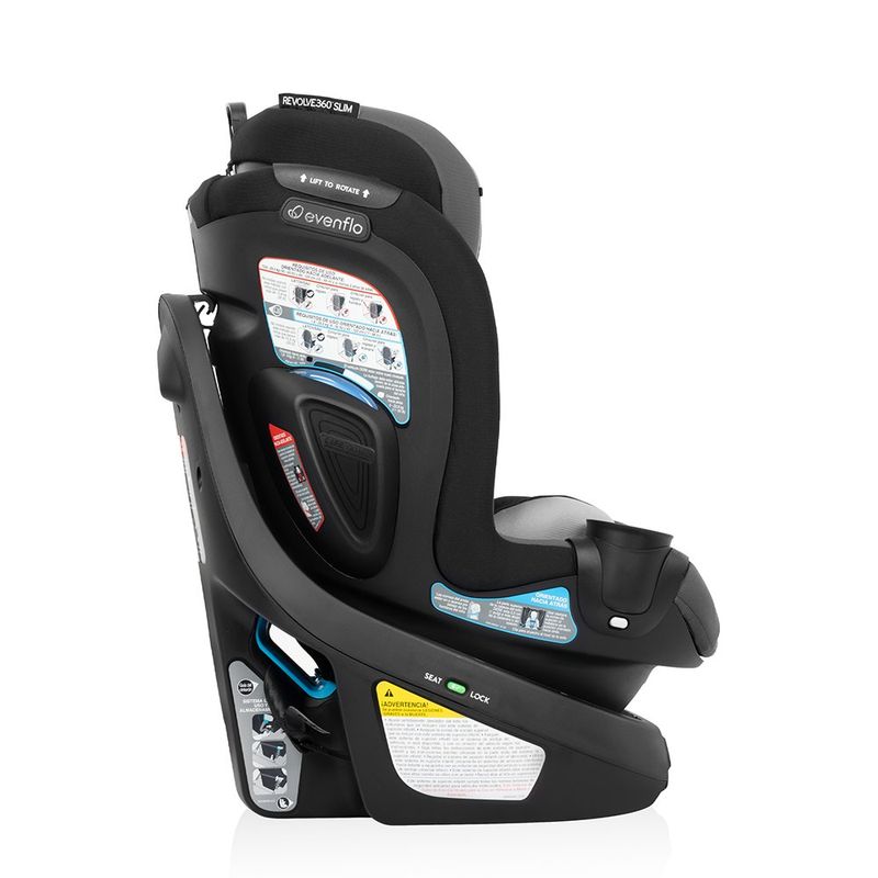 Silla para Carro Revolve360 Slim 2 en 1 Color Negro Canton
