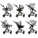 Travel System Omni Plus Heather Color Gris
