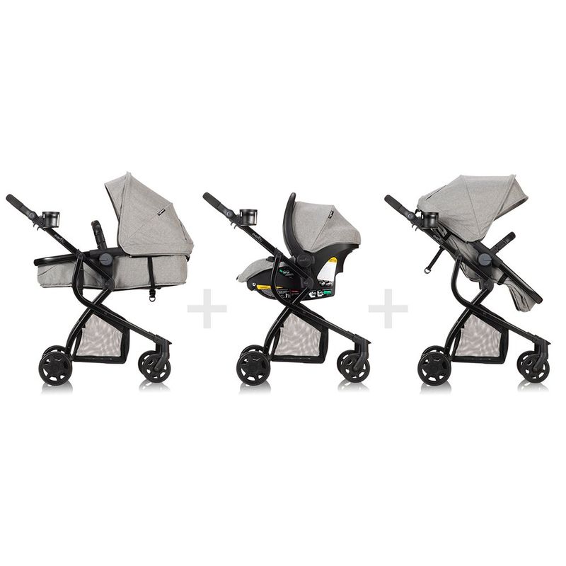 Travel System Omni Plus Heather Color Gris