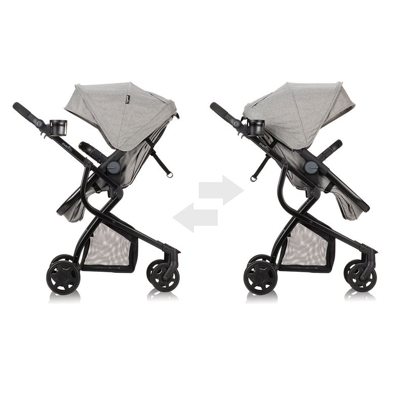 Travel System Omni Plus Heather Color Gris