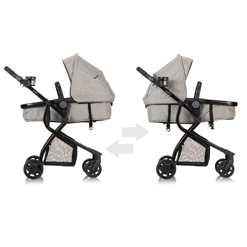 Travel System Omni Plus Heather Color Gris
