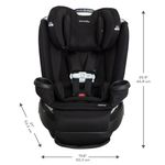 Silla para Carro Revolve360 Extend All-in-One EX con SensorSafe Color Negro Onyx
