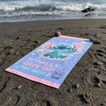 Toalla Infantil Diseño Disney Stitch de 70 x 140 Cm