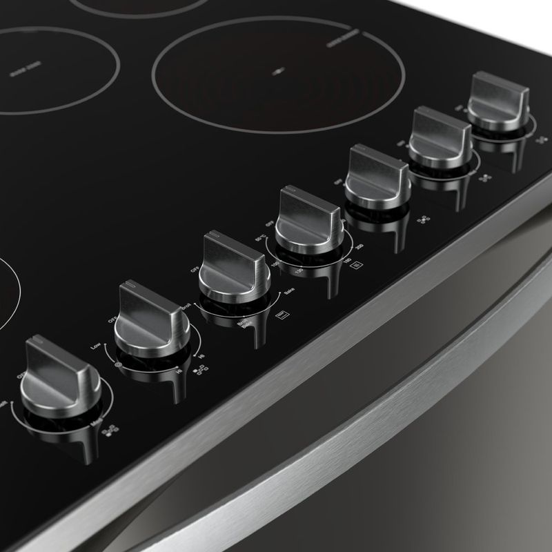 Estufa Eléctrica de 30 plg Xpert Cooking al Piso Color Plateado