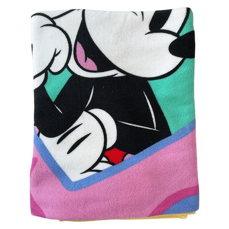 Toalla Infantil Diseño Disney Minnie Mouse 70 x 140 Cm Color Rosa