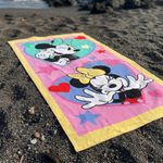 Toalla Infantil Diseño Disney Minnie Mouse 70 x 140 Cm Color Rosa