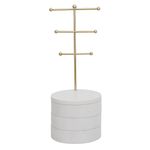 Porta Joyas Dorado 3 Niveles