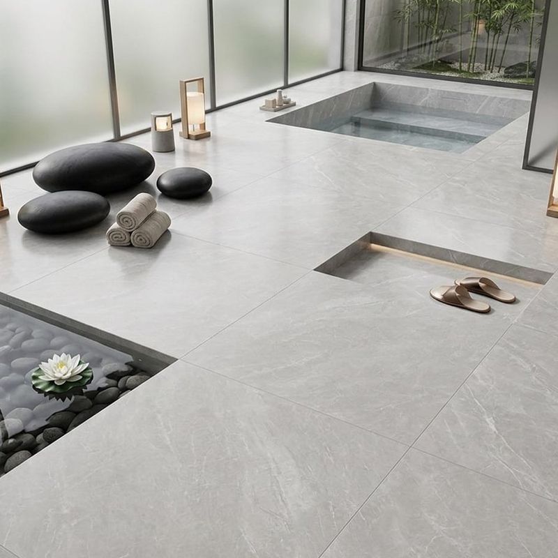 Piso Gres Imperial Acabado Pulido Color Plata de 60 x 60 cm en Caja de 1.44 m²