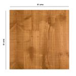 Piso Cerámico Canela Acabado Brillante Color Café de 61 x 61 cm en Caja 2.65 m²