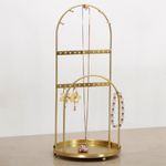 Porta Joyas Dorado Arco Dos Alturas