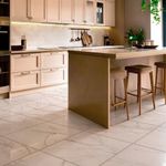 Piso Cerámico Sole Acabado Brillante Color Blanco con Vetas de 61 x 61 cm en Caja de 2.65 m²