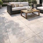 Piso Gres Ardesia Acabado Mate Color Blanco de 60 x 60 cm en Caja de 1.44 m²