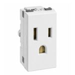 Tomacorriente Modular de 15 A Tipo MatixGo Color Blanco