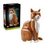 Lego Ideas Gato Naranja de 1755 Pzas
