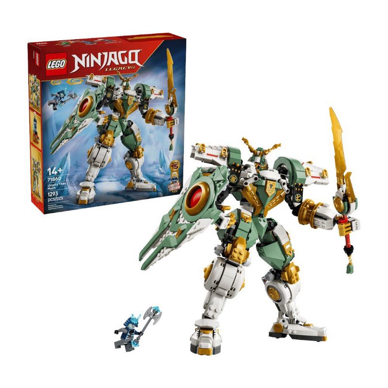 LEGO Ninjago Titán Robot de Lloyd: 15 Aniversario de 1293 Pzas