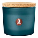 Vela Aromática Woody Wellness en Vaso de Vidrio con Tapa