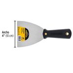 Espátula Flexible con Mango Plástico de 4 Plg