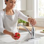 Grifería Adler Monomando con Palanca para Cocina Acabado Cromado