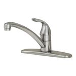 Grifería Adler Monomando con Palanca para Cocina Acabado Cromado