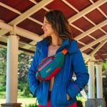 Cangurerita Deportiva  Azul Verde