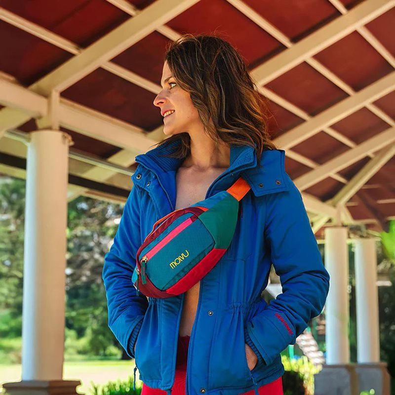 Cangurerita Deportiva  Azul Verde