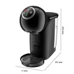 Cafetera Dolce Gusto Genio S Plus Color Negro