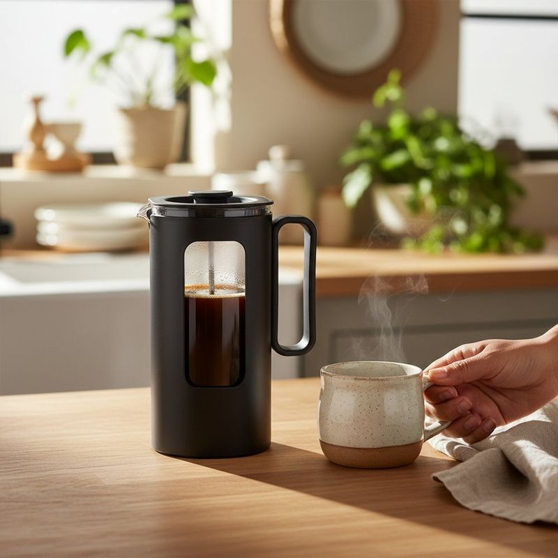 Cafetera Cuadrada de 1000 ml