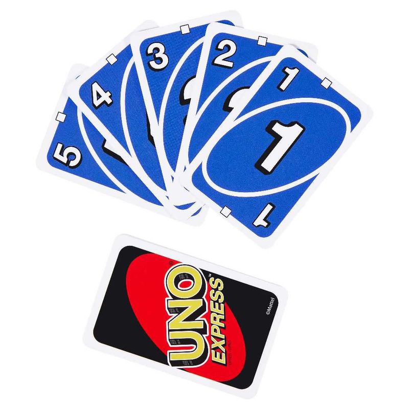 Juego de Cartas UNO Express Versión Rápida y Compacta