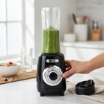 Licuadora Personal de 2 Velocidades con Vaso de Plástico de 600 Ml