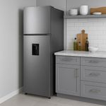 Refrigerador Samsung Top Mount con Dispensador de Agua 12 Pies³ Acero Inoxidable