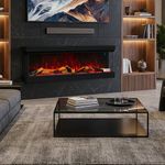 Chimenea Rectangular de Vidrio Templado
