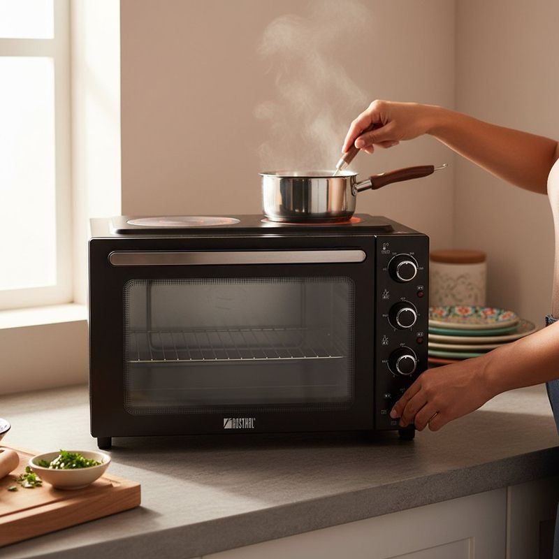 Horno Multifunciones Vitrocerámica 48 L