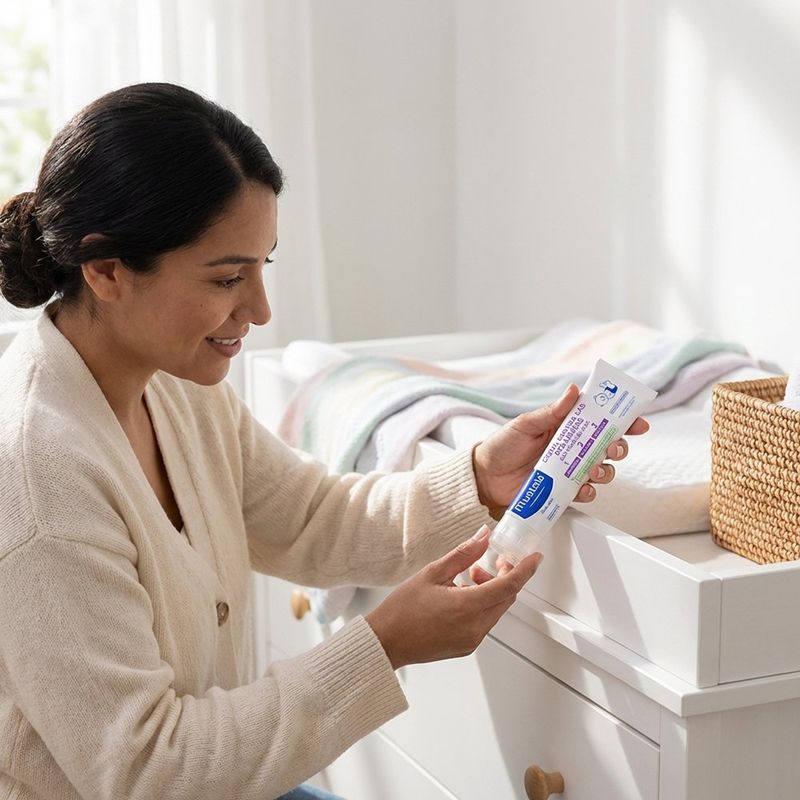 Crema para Rozaduras Mustela Bebé con Óxido de Zinc Sin Fragancia 50 mL