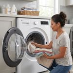 Lavadora Carga Frontal 20 kg LG AI DD TurboWash 360 Color Blanco