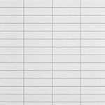 Muro Cerámico Clay Acabado Brillante Color Blanco de 24.5 x 39.5 cm en Caja de 1.5 m²