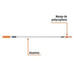 Extensión de Aluminio con Punta de Rosca de 2.7 Metros