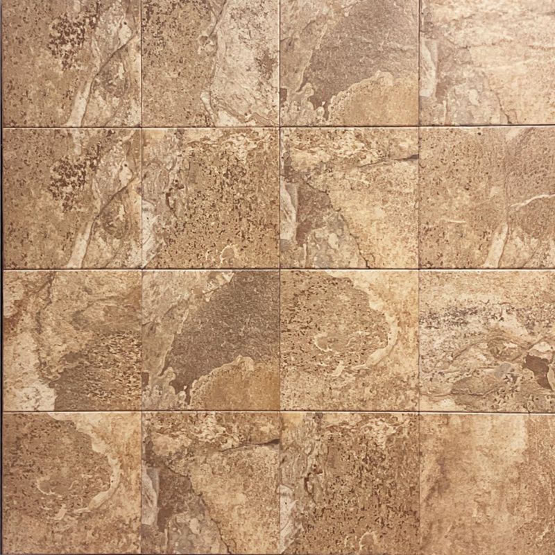 Zócalo Tipo Piedra Beige Mate 20 x 20 Cm