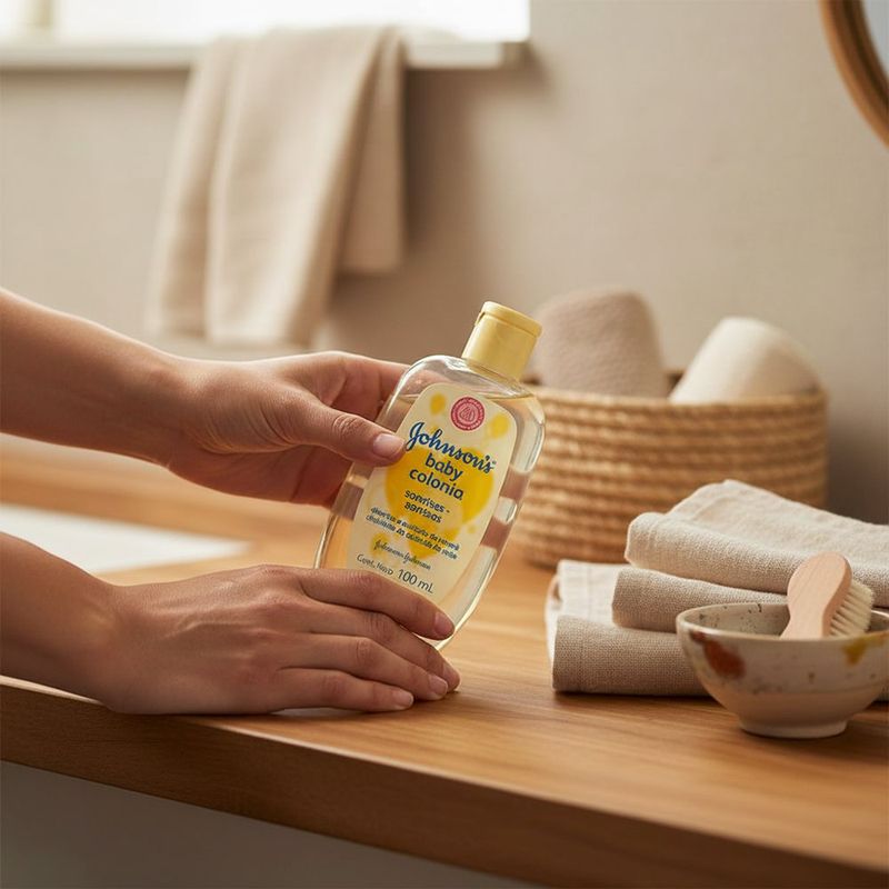 Colonia Johnson’s Baby Sonrisas Fragancia Suave para Bebé 100 mL