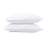 Set de 2 Almohadas Standard Alternative Down Firmeza Suave Color Blanco
