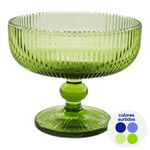 Copa para Postre con Relieve de 10.8 oz Colores Surtidos