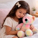 Oso de Peluche Multicolor de 10 Plg