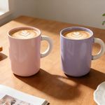 Taza Fiorella de 18.2 oz en Cerámica para Bebidas Calientes - Colores Surtidos