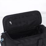 Maletín Deportivo Molvu Entreno Pequeño para Gimnasio y Viaje Color Negro