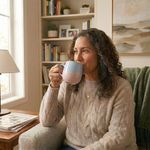 Taza de Cerámica Diseño Degradado Multicolor 16.2 Onzas