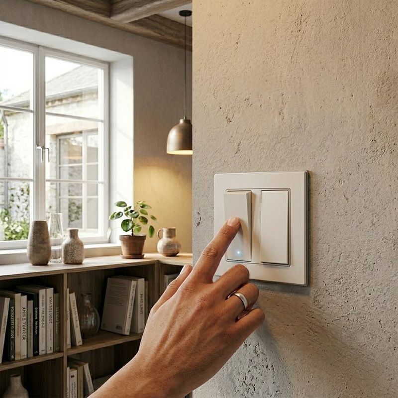 Interruptor Modular Matix Go de 15 A Color Blanco